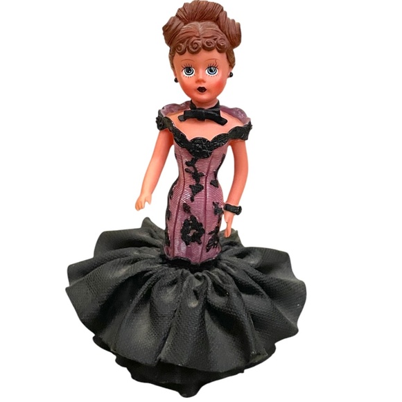 Pair Of Madame Alexander Resin "Opening Night Gala"‎ Cinderella Figurine Pink , - Picture 2 of 11